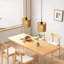 Luminaire suspendu en bois brun clair