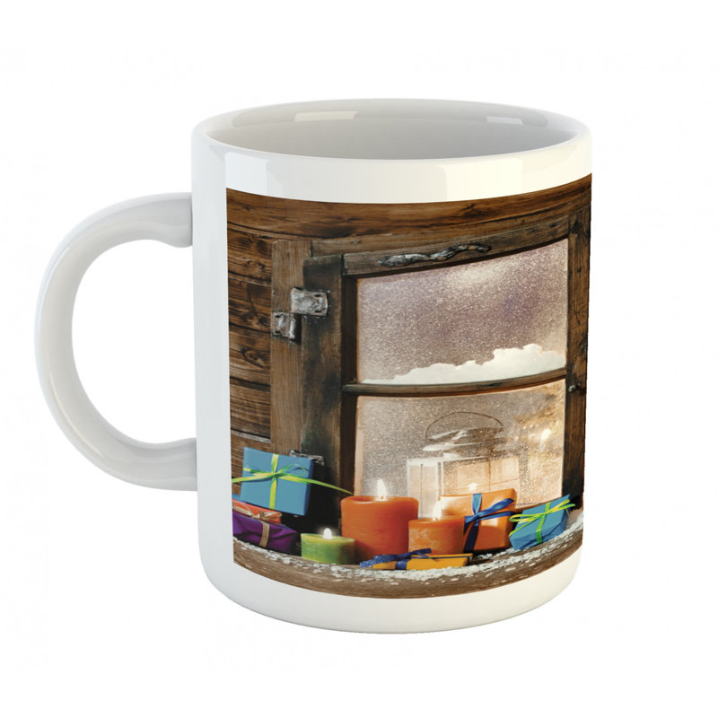 Grande tasse à café snow