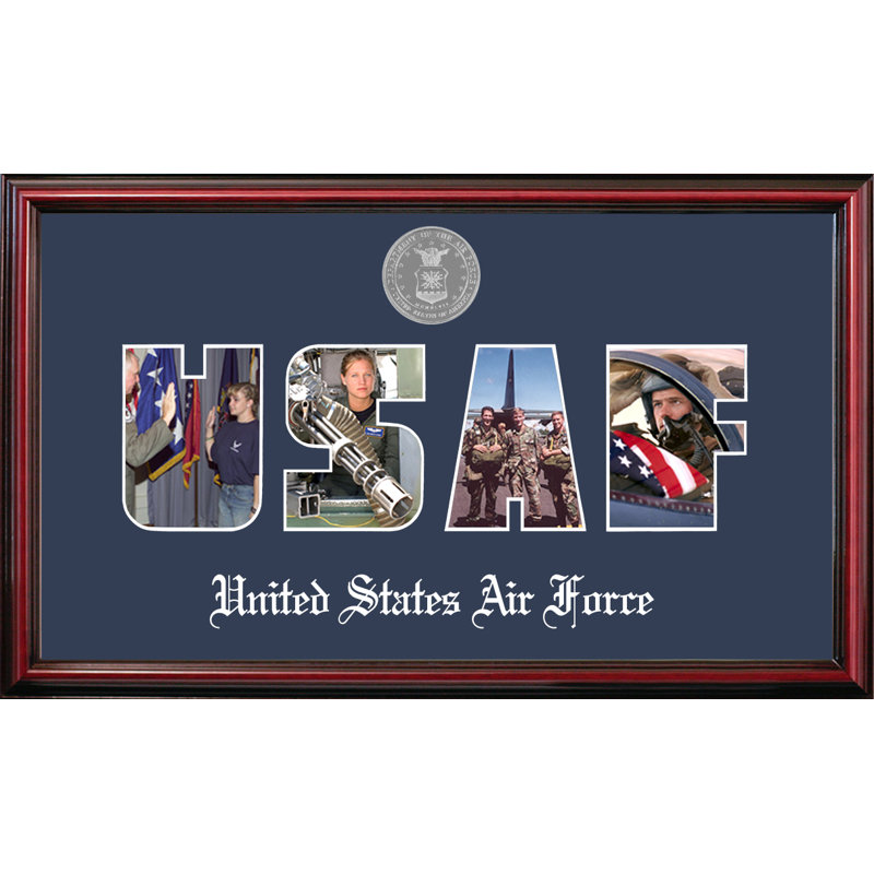 Cadre photo petite "air force collage"