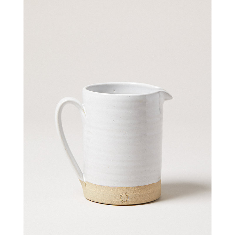 Silo Stoneware Pitcher, Medium: 4.25" X 6"; 32 OZ