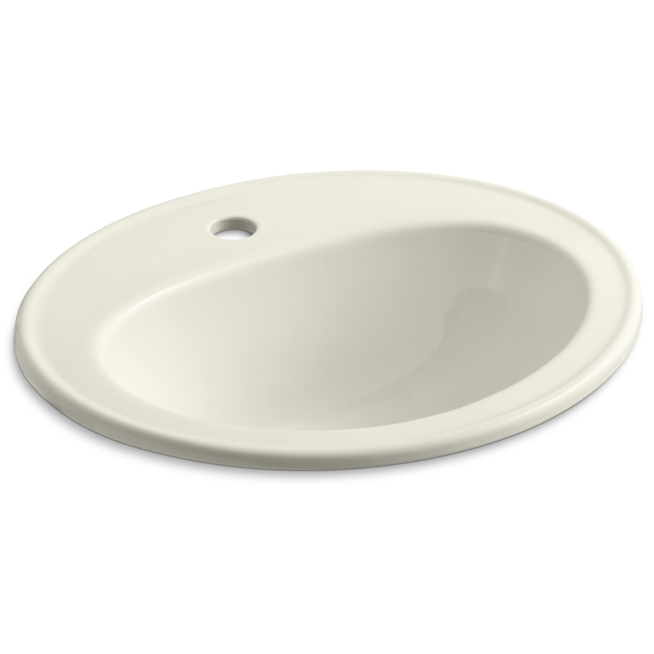 K 2196 1 08 01 95 Kohler Pennington Ceramic Oval Drop In Bathroom Sink With Overflow And Reviews 