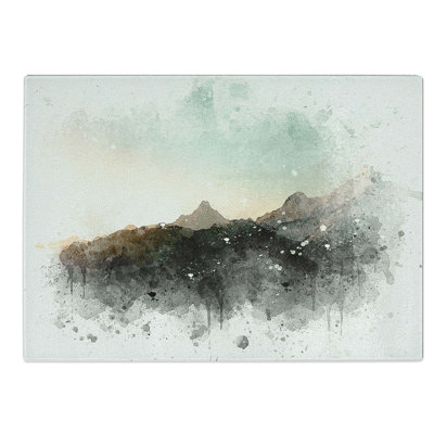 Tempered Glass Annapurna Circuit Trek in Nepal Chopping Board