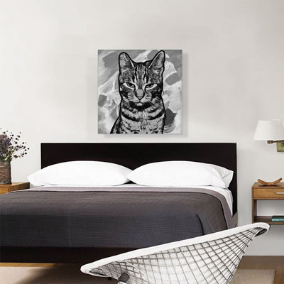 " Egyptian Mau Cat Breed " Painting Print