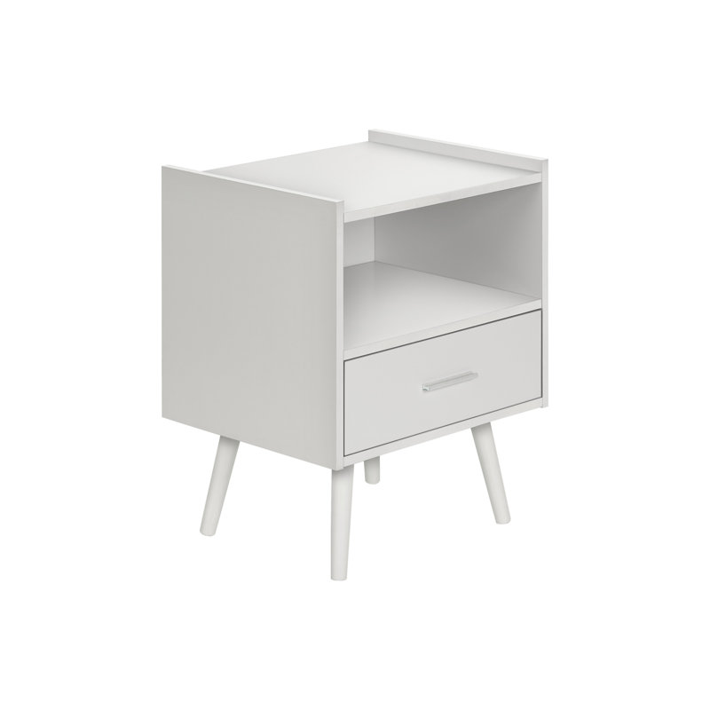 Table d'appoint (table basse incluse seulement), Blanc, Blanc