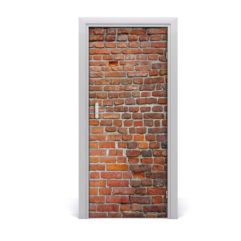 Brick Wall Door Decal