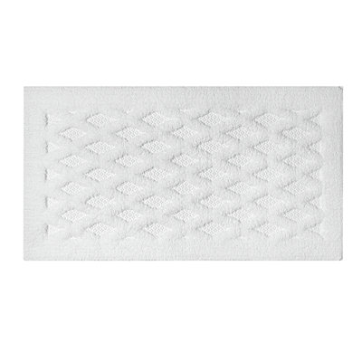 Diamante Geometric Bath Rug