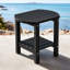 Table d'appoint extérieure 17 po 2 niveaux-871962010