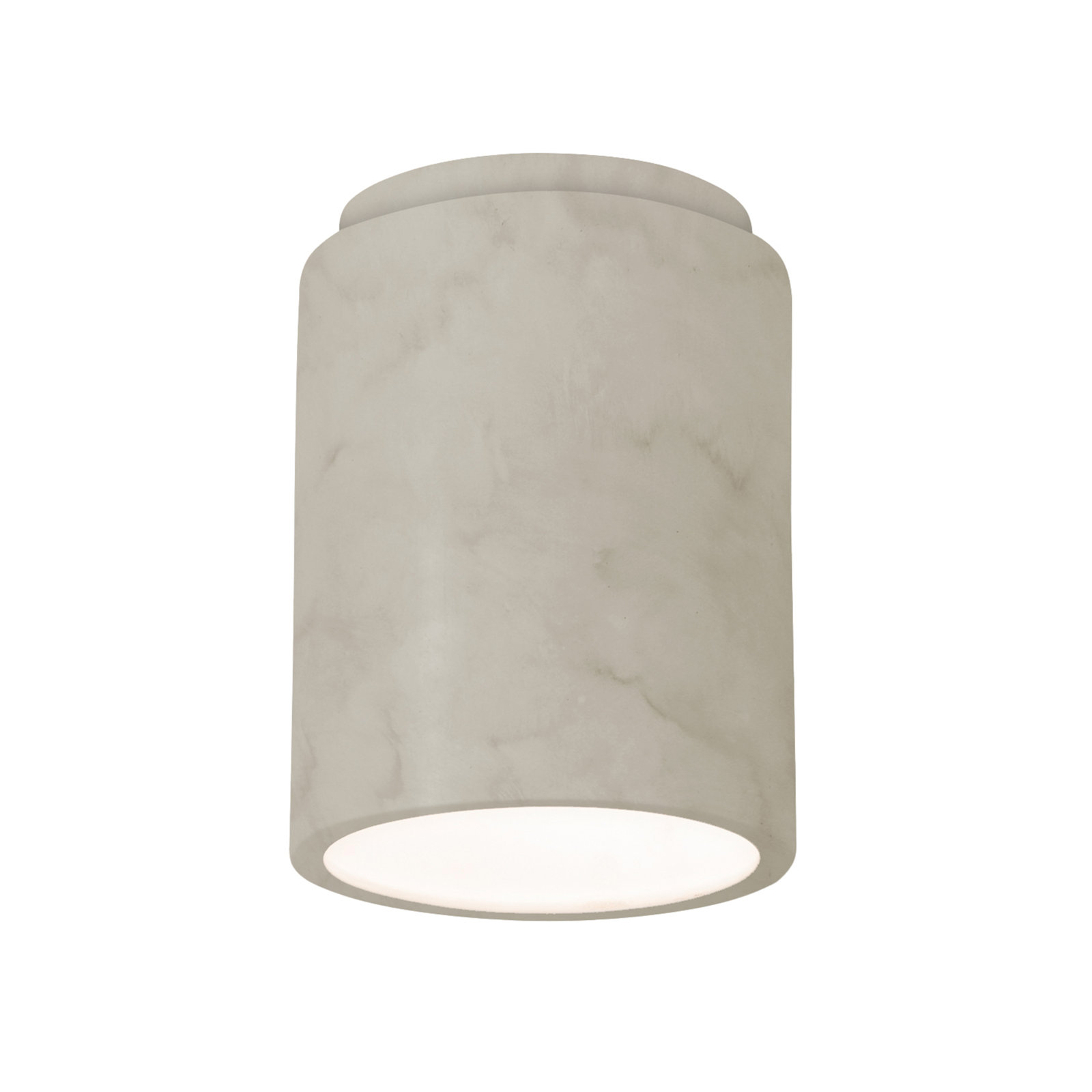 Sumatra Single Light Ceramic Flush Mount, Antique Patina, Incandescent (Not Included)