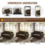 Canapé capitonné en velours 82,6 po Chesterfield-1630071709