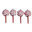 Ensemble d'ornement de Noël bonbon incassable Candy Cane