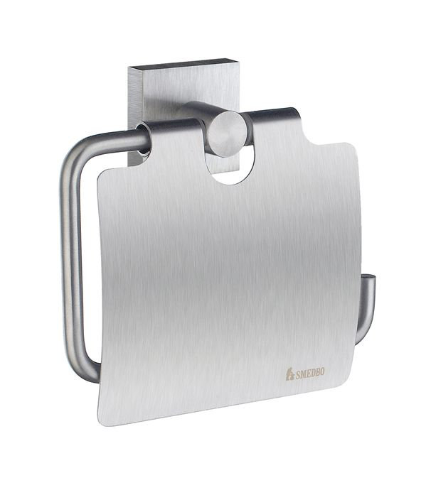 Wall Mounted Toilet Paper Holder, Brushed Chrome