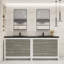 Ensemble de meuble-lavabo double 84 po Brayla-2027890734
