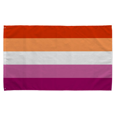 Drapeau de la fierté féminine - Drapeau