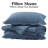 Microfiber Embossed Oversized Bedspread Set With Shams – Modern & Contemporary, Machine Washable, Dust-Resistant-124563526-124563528