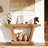 Console Sofa Table, 2-Tier Farmhouse Narrow Behind Couch Sofa, Extra-Long Accent Entryway Table-1824700392