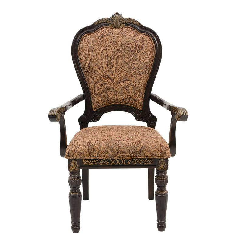 Traditional Formal Armchairs Set of 2