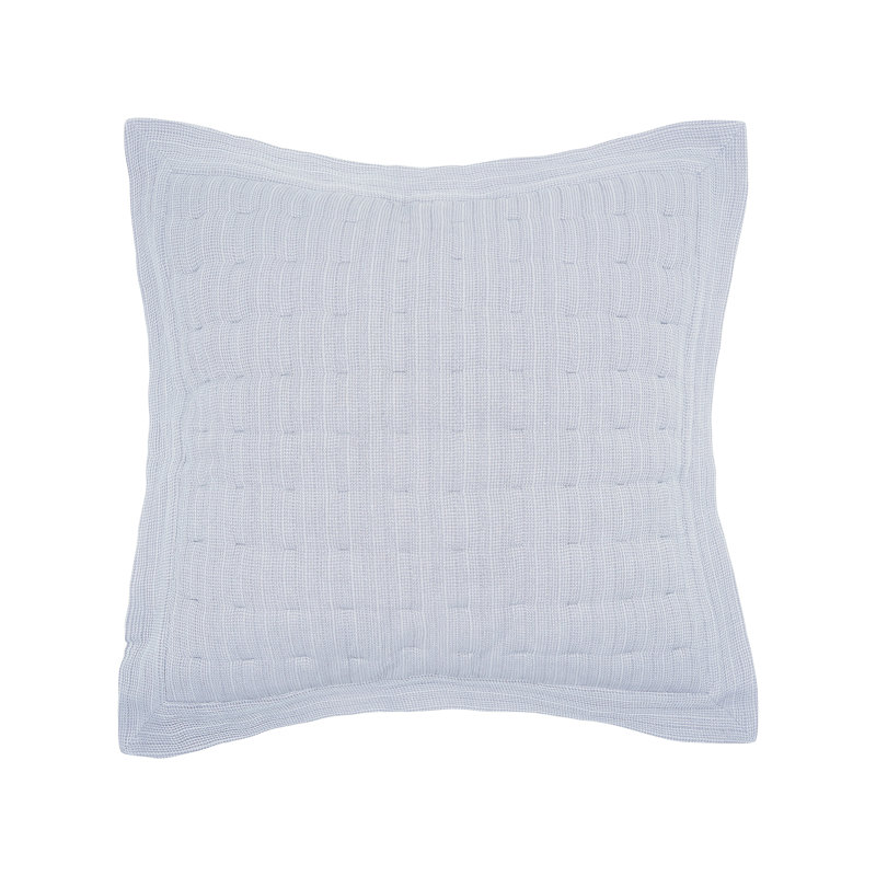 Natasha 100% Cotton Envelope Sham, Fog, Euro