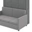 Grand lit escamotable avec coussin-1895428168