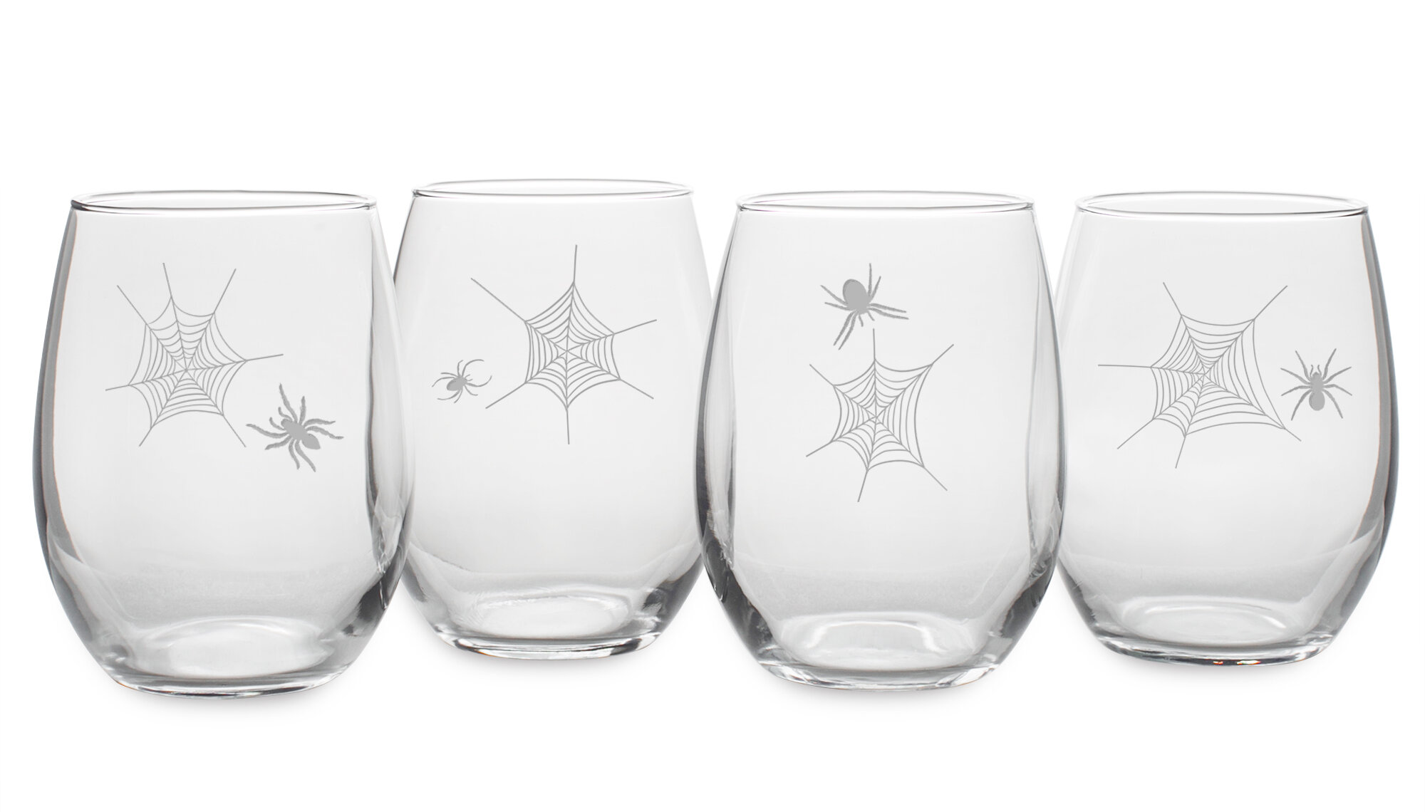 Hoot - Owl Assortment - High Ball Glasses - Set of 4