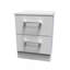 Fully Assembled Lebling 2 DrawerÂ Bedside Table-2090847068