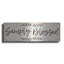 "Simply Blessed" par Annie Lapoint - Art textuel sur métal sans cadre-1633340164