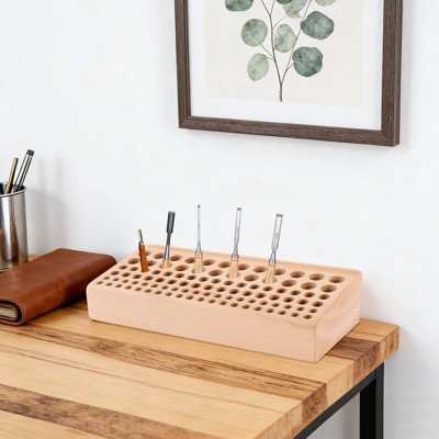Hinnant Wooden Craft Tool Rack