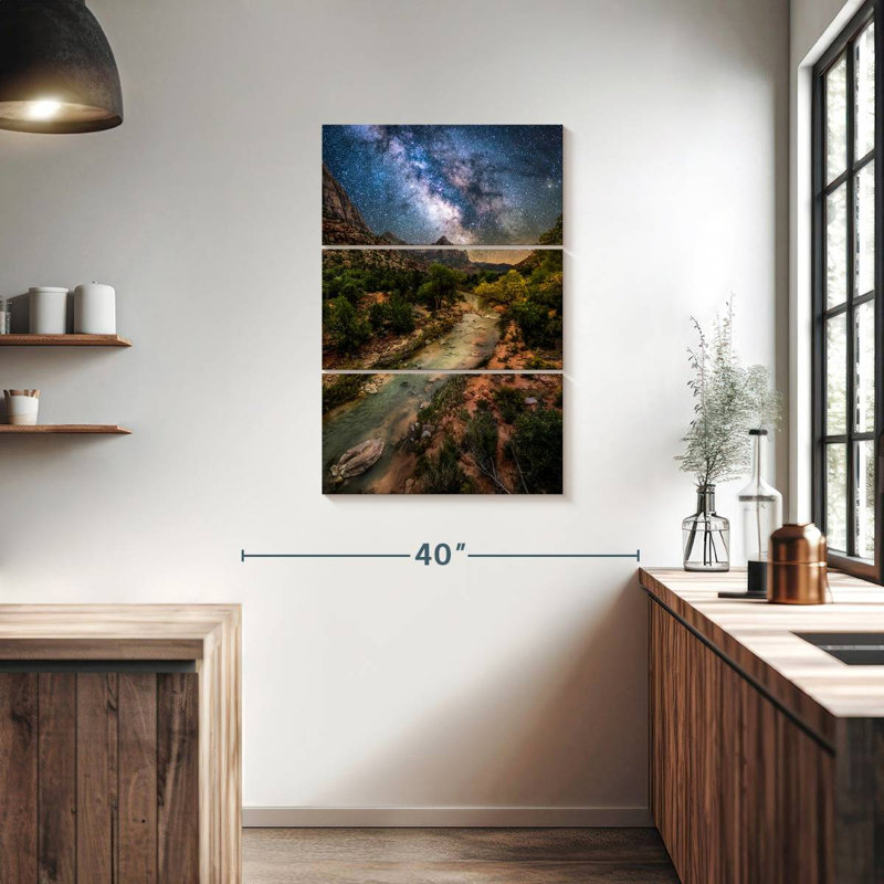 Alvord Galaxy Night Sky, 38" H x 24" W