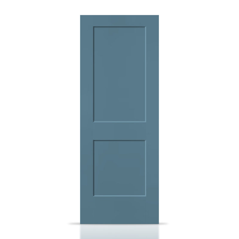 Porte standard à panneaux, Bleu dignité, 36 po x 80 po
