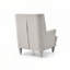 Élégant fauteuil ivoire pour espaces confortables