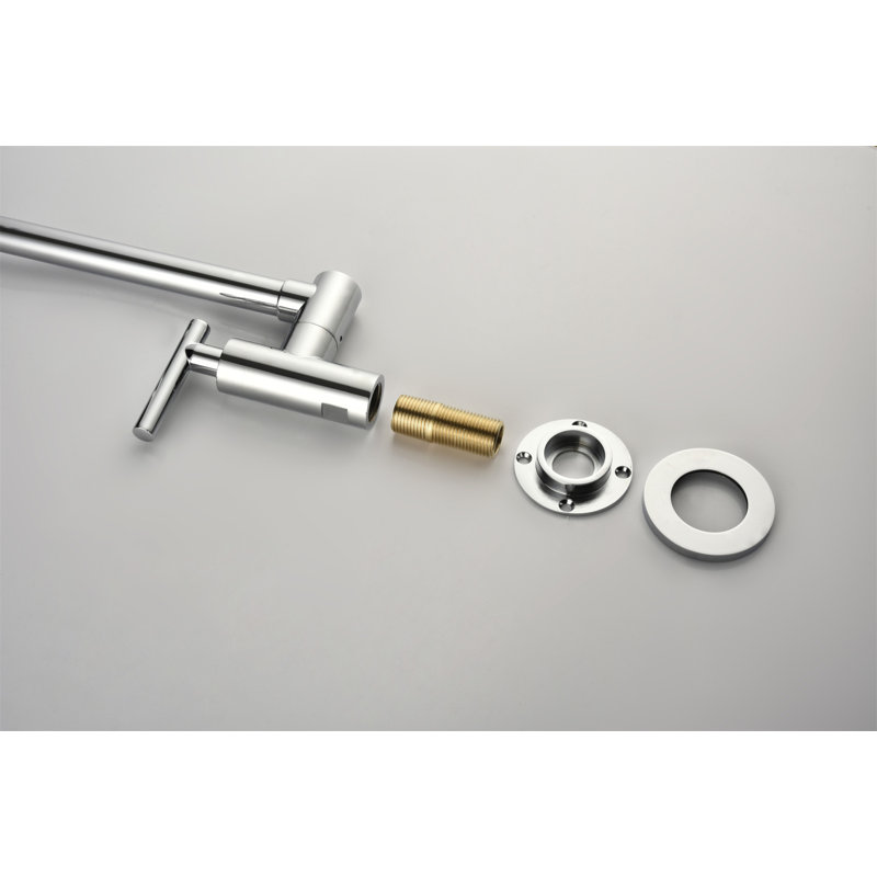 Pot Filler Faucet Wall Mount, Chrome