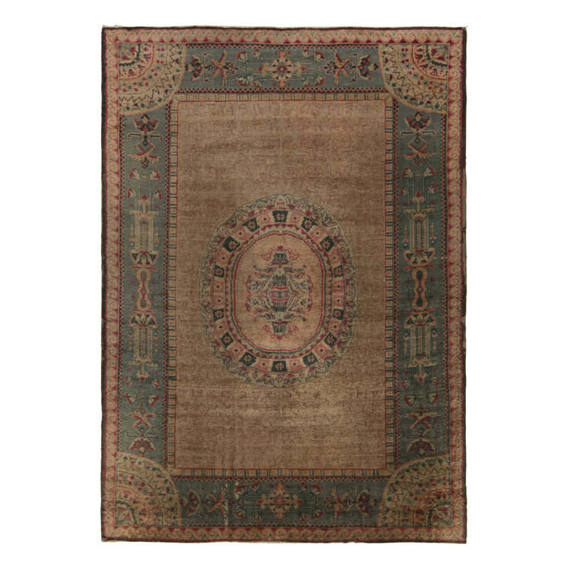 Wool Floral Area Rug