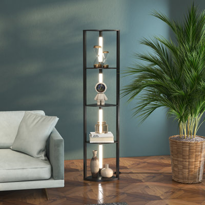 Mirtle 163.5cm LED Column Floor Lamp