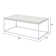 Benjermen Rectangular Coffee Table in Light Oak and Chromeprna