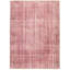 Tapis intérieur en laine 5 pi 2 po x 7 pi 1 po one-of-kind à la main-noué la années rose Bevin