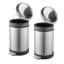 Qualiazero 1.6 Gallon Round Stainless Steel Pedal Trash Can-87954548