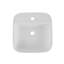 White Finish Ceramic Bathroom Basin - And Functional Modern Countertop Easy To Install Use