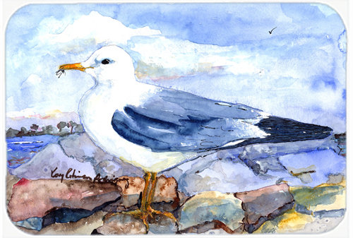 Bird - Thayer's Gull Glass Cutting Board
