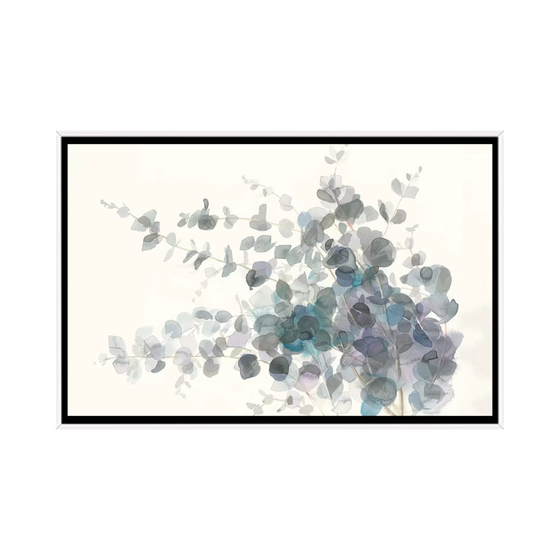 « Parfumé Sprig I » par Danhui nai, reproduction d’art, Pas de tapis, H 26 po x l 40 po x 1,5 po, Toile blanche encadrée