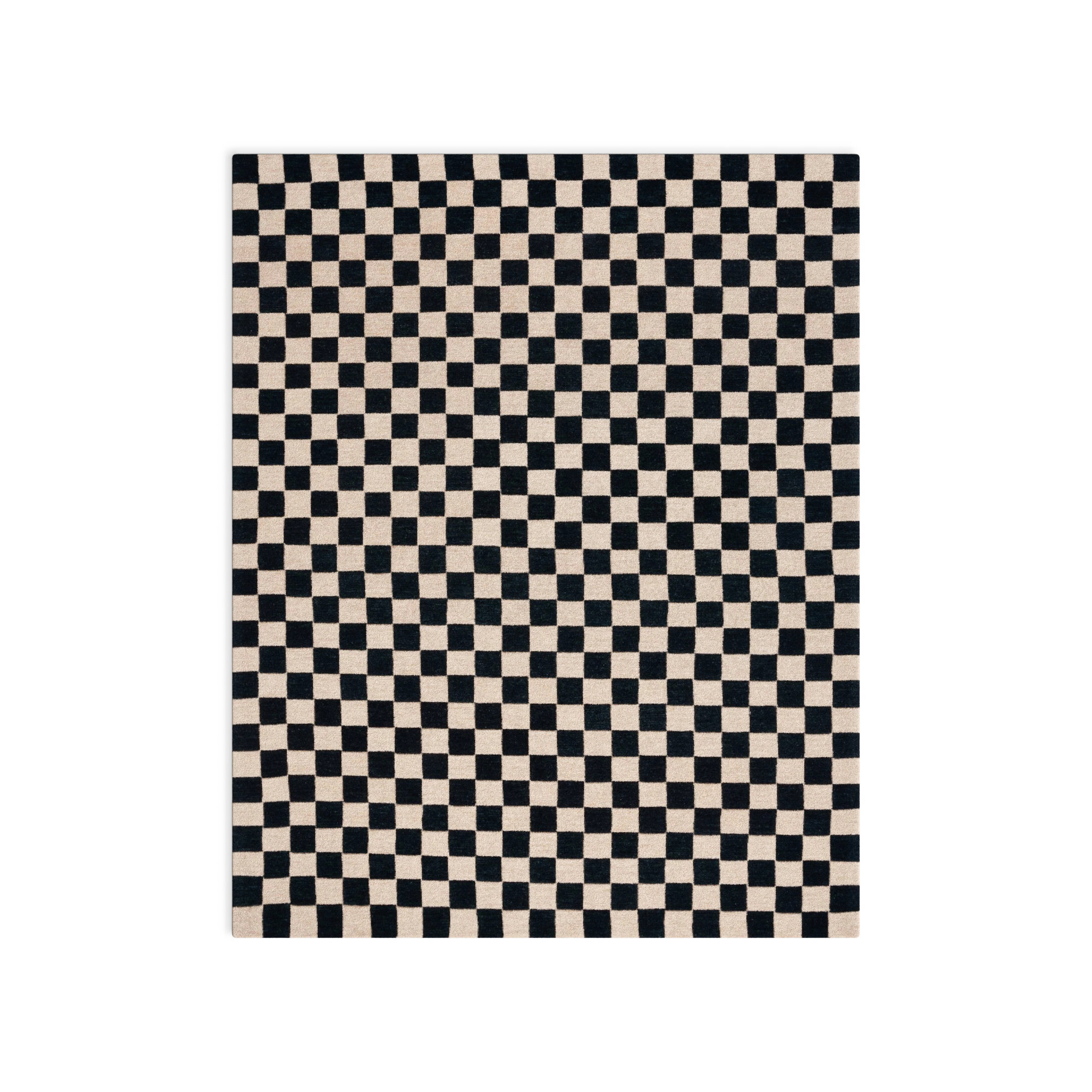 Freesia Area Rug In Black/Beige, Rectangle 8' x 10'