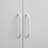 Modern Storage Cabinet With Adjustable Shelves, Magnetic Door Stopper, Aluminum Alloy Handles, And Breathable Design For Home Organization - Ideal For Living Room, Bedroom, Or Entryway