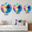 Mystery IsLand in The Ocean Pendant Sunset - Horloge murale traditionnelle-59914256