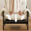Fauteuil d'appoint réglable en bois massif