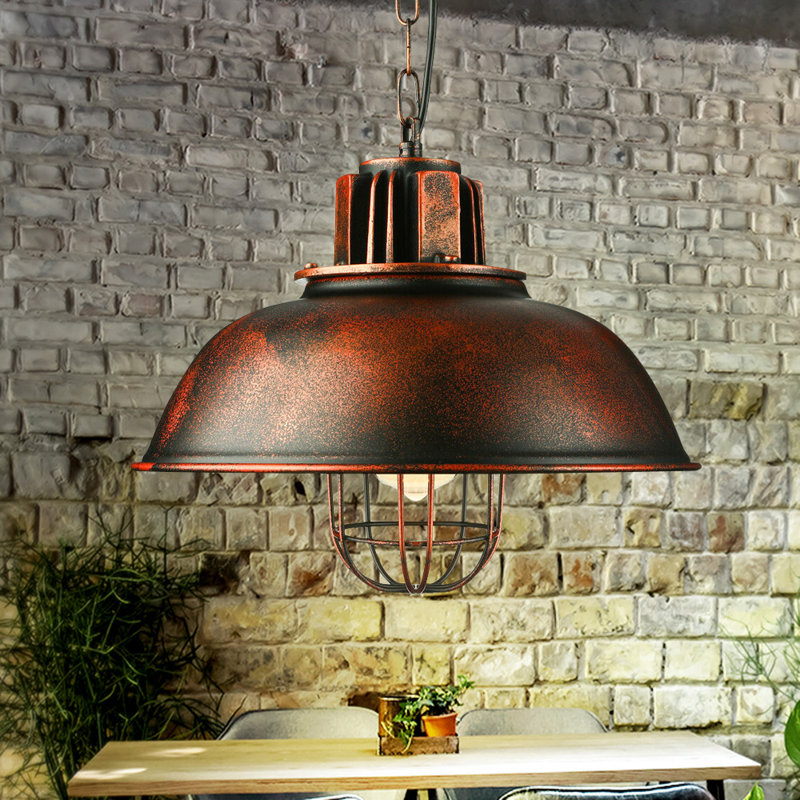 Levante 1 - Light Antique Copper Single Pendant