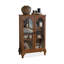 Brun clair + bois manufacturé + vitrines