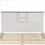 Ensemble de chambre à coucher, maison de campagne 3 pièces, avec charge de rangement, commode de table de chevet pour la chambre principale | Panneau de particules-1031515148-1031515149