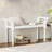 Elegant Retro Style Bench With Turned Legs-1620739846