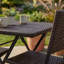 Latshaw Capri 2 Seater Rattan Bistro Set, Black, UKFR Certified-950486647-950486644