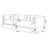 Khaki Genuine Leather Modular Sofa cushion couch-109304993-109304996-109304992