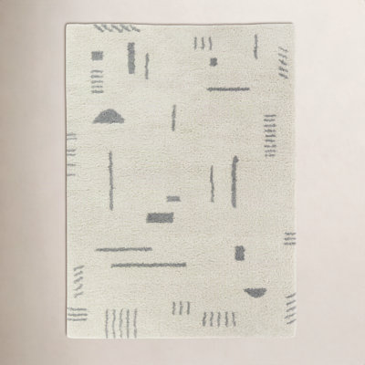 Morin Geometric Shag Rug