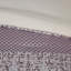 Ensemble d'édredon 7 pièces jacquard mauve